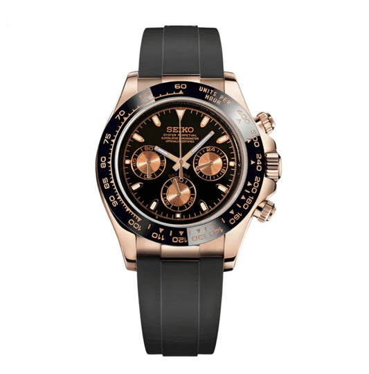 Seitona | Rose Gold - Black