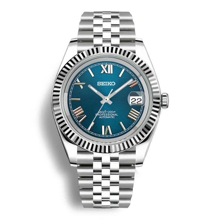 SeikoMod DateJust Roman Numerals